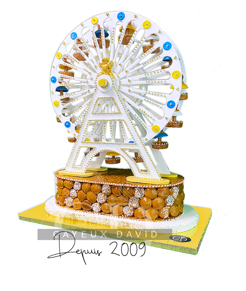 Pièce montèe de choux - pièces montées de choux - pièce montée de macarons - pièces montées de macarons